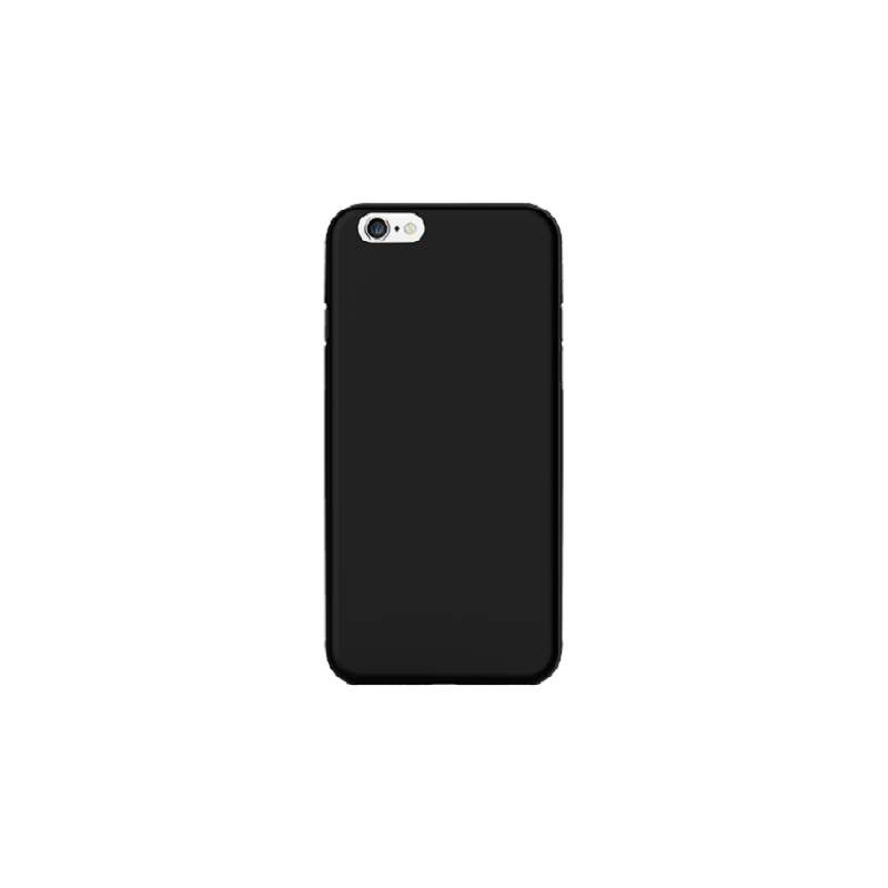 Ozaki iPhone 6+ O!coat 0 4 Jelly Ultra Slim & Light Weight Case-Hitam