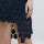 Spectrum lace mini skirt navy