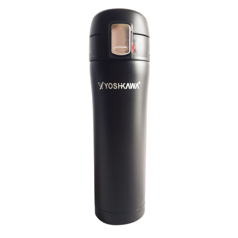 Yoshikawa Vacuum Flask 480 ml ELK4802 - Hitam