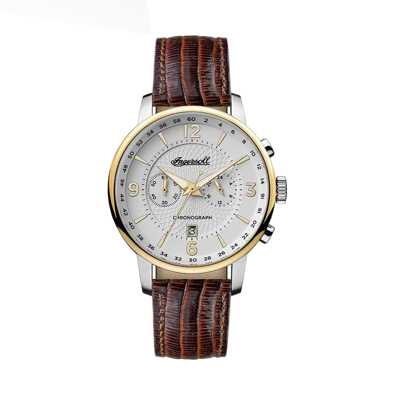 Ingersoll I00602 The Grafton Chronograph Jam Tangan Pria Coklat Ilotte