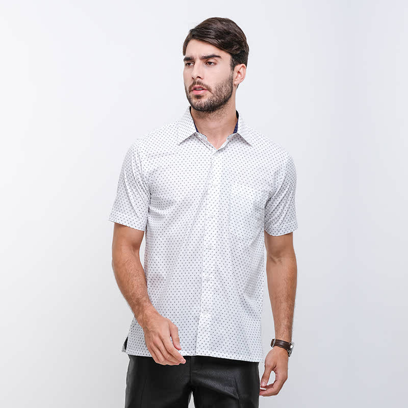 Gianni Visentin Regular Shirt Putih