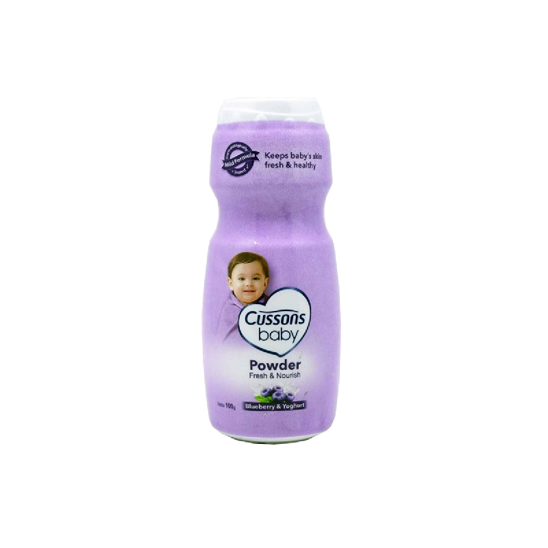 Cussons Bedak Bayi Blueberry Smoothie 100 Gr