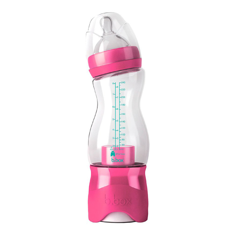 B Box The Essential Baby Bottle and Dispenser Berry Surprise