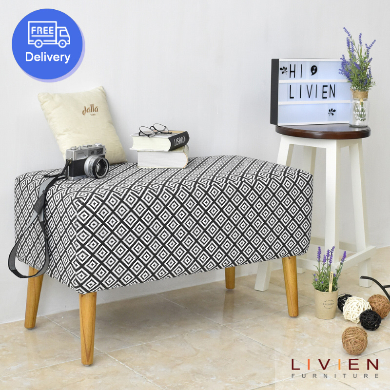 Livien Furniture Kursi Sofa Panjang Tamu Arion Sofa Bench 