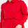 Elle Front Knot Midi Dress Red
