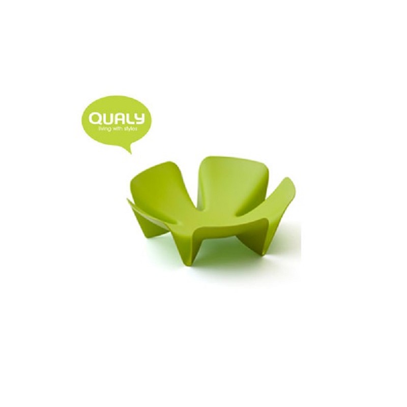 HighPoint Qualy Small Flower Fruit Tray QL10041GN - Green