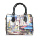 Reddington Satchel Bag With Long Strap SY-06 Multicolor Black
