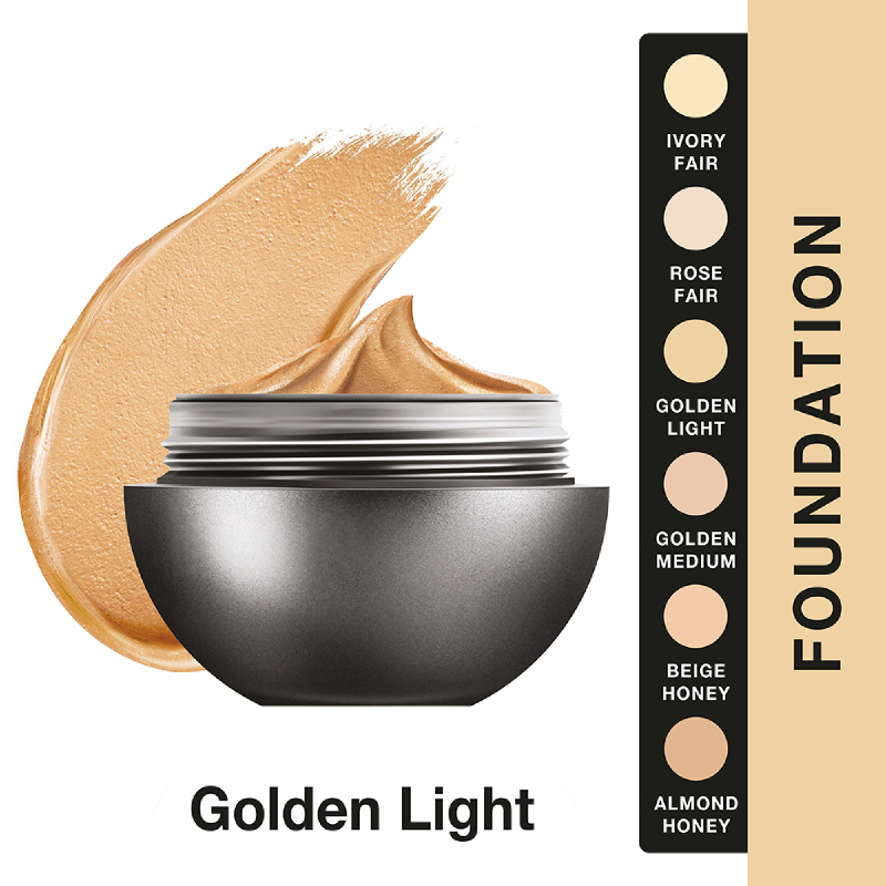 Lakme Absolute Reinvent Mattreal Skin Natural Mousse Foundation - Golden Light