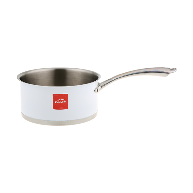 White Saucepan 18 cm