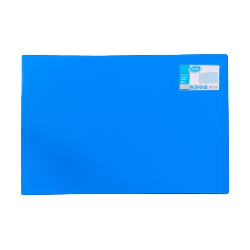 Bantex Display Book A3 landscape (20 pockets) Cobalt Blue -3164 11