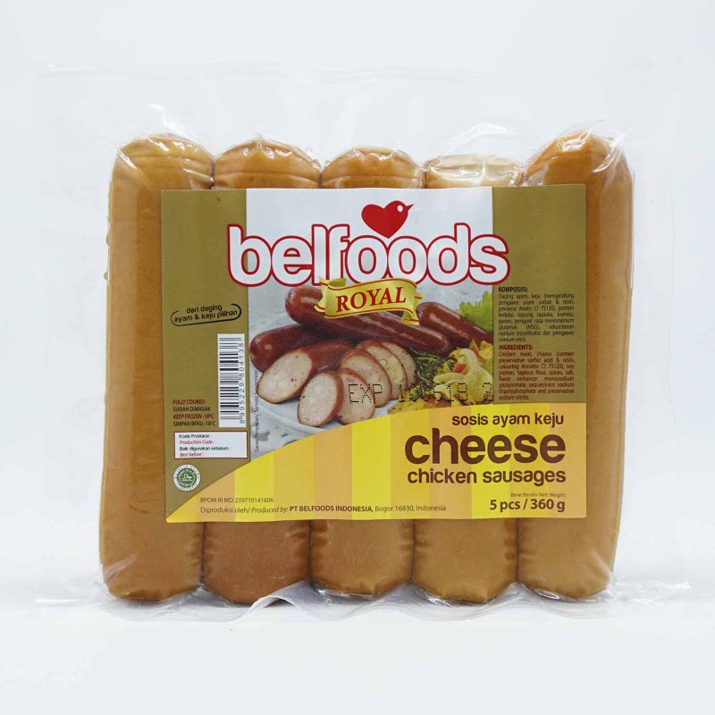 Belfoods Royal Cheese Chicken Sausages