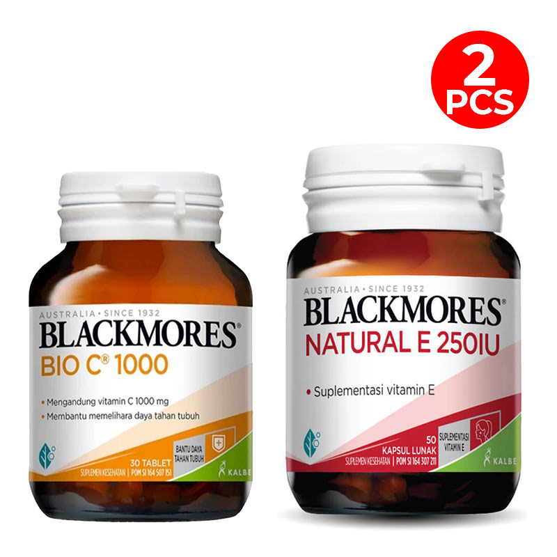 Blackmores Bio C 1000 (30) + Blackmores Natural E 250 IU