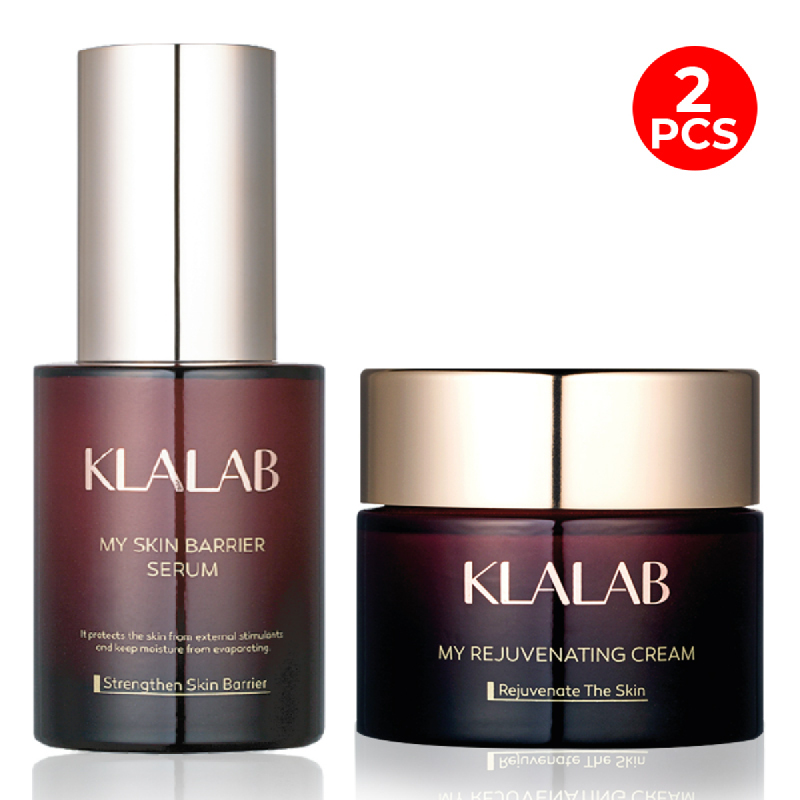 Klalab Barrier Relief Set (Serum + Rejuvenating Cream) Full Size