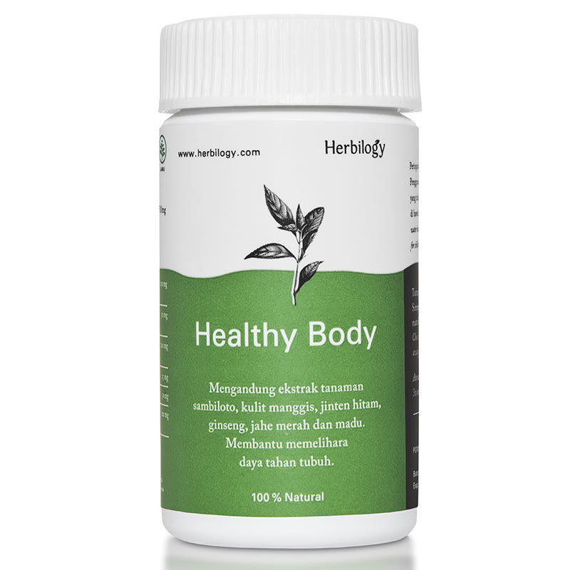 Herbilogy Healthy body 60 veg caps