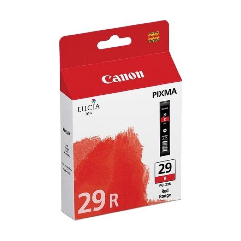 Canon Ink Cartridge PGI-29 Red for Pro-1