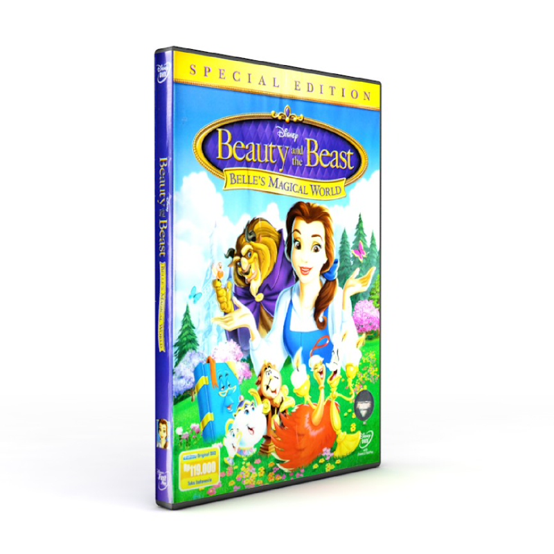 Beauty And The Beast DVD Belle Magical World 2010