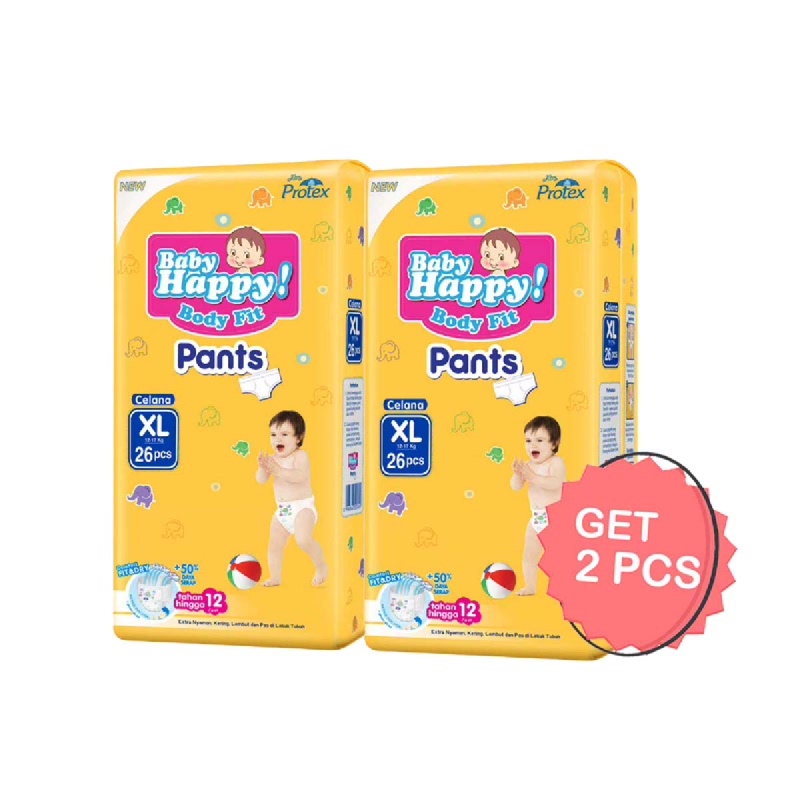 Baby Happy Diaper Pants XL 26S (Get 2)