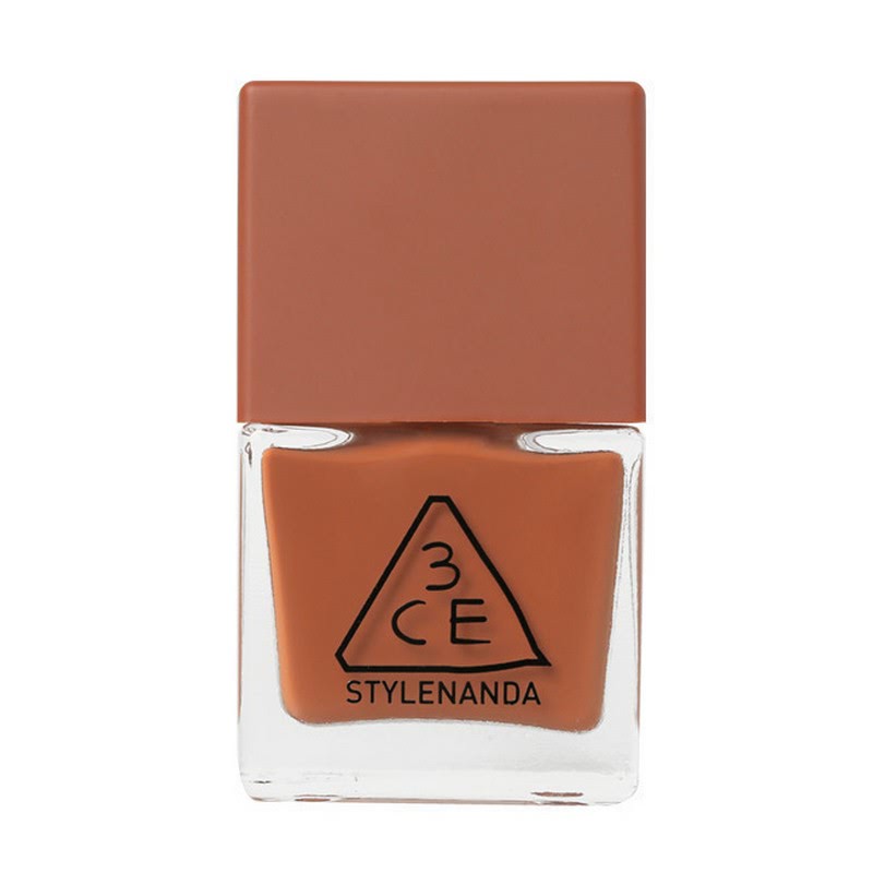 3CE Mood Recipe Long Lasting Nail Lacquer - BR07 Warm Yellow Brown