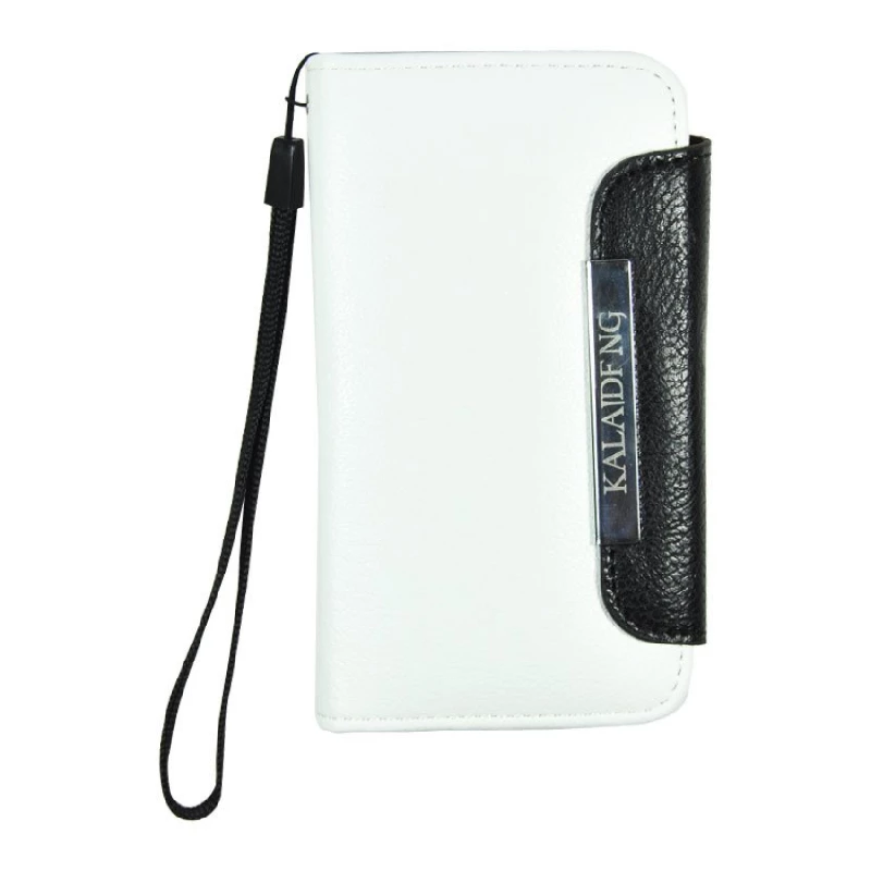 Card Leiden Leather Case for Iphone 4-4s Putih