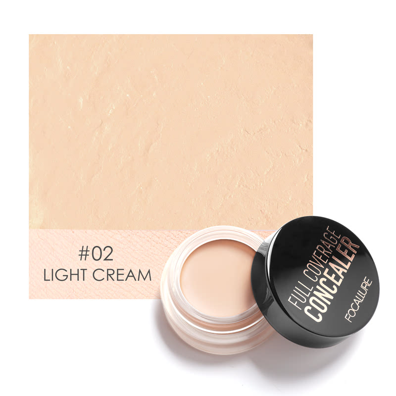 Focallure Full Coverage Concealer 02 Light Cream Ilotte