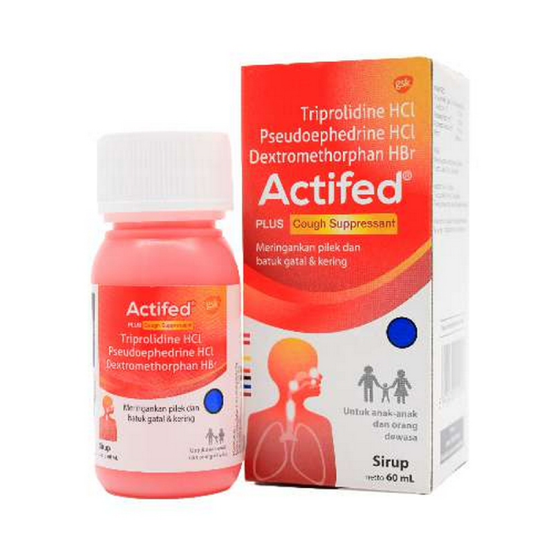Actifed Cough (Merah) 60 ml