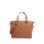 Les Catino W. Brie Satchel Camel