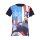 Civil War Captain America T-shirt Blue