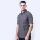 Foke S/S Grey Cotton Short Sleeve Shirt