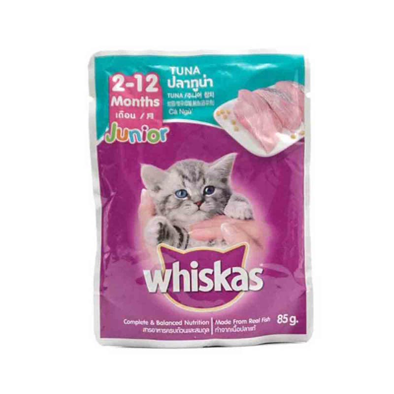 Whiskas Junior Kitten Tuna 85 Gr