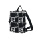 JOSEPH AND STACEY LUCKY PLEAST KNIT BACKPACK S, FUTURE FOLOWWER BLACK-WHITE