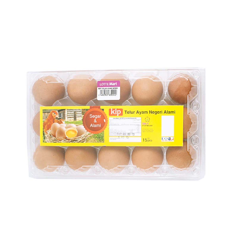 KIP Telur Ayam Negri Isi 15 Butir