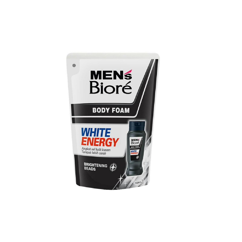 Biore Body Foam White Energy Pouch 450 ml