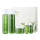 Nature Republic Pure Green Tea Watery Skin Care Set Box (Toner, Emulsion, Cream + Samples included)