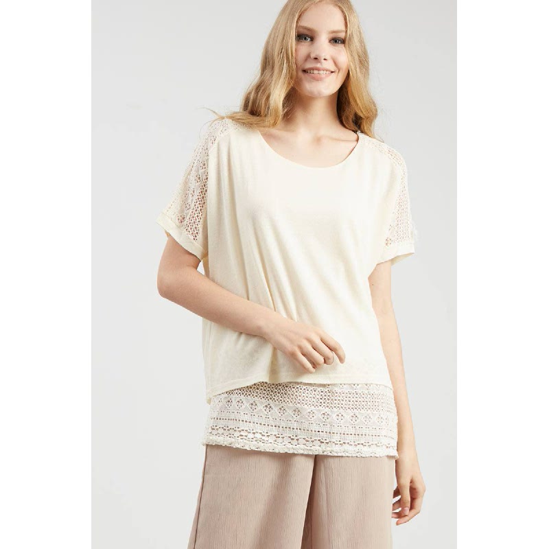 Francois Laubach Top in Beige