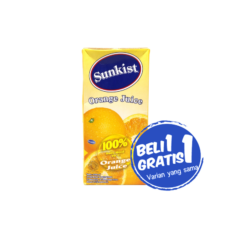 Sunkist Orange 1000 Ml (Buy 1 Get 1)