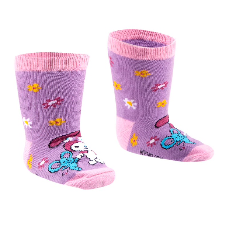 Baby Sock Purple MM7-12-PRP