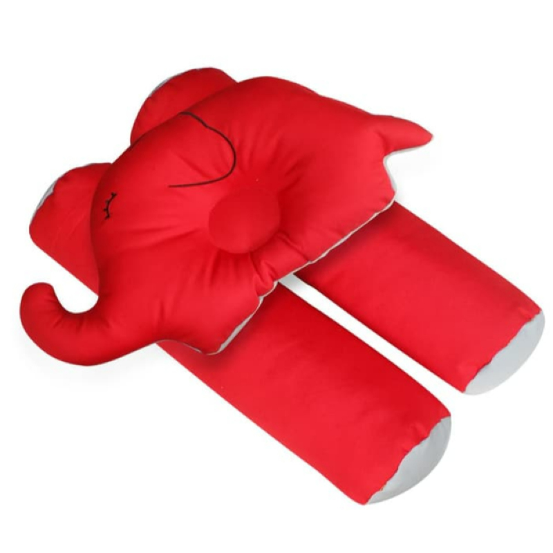 Baby 2 Go Pillow Set  Animal Series Gajah B2P1101 Merah