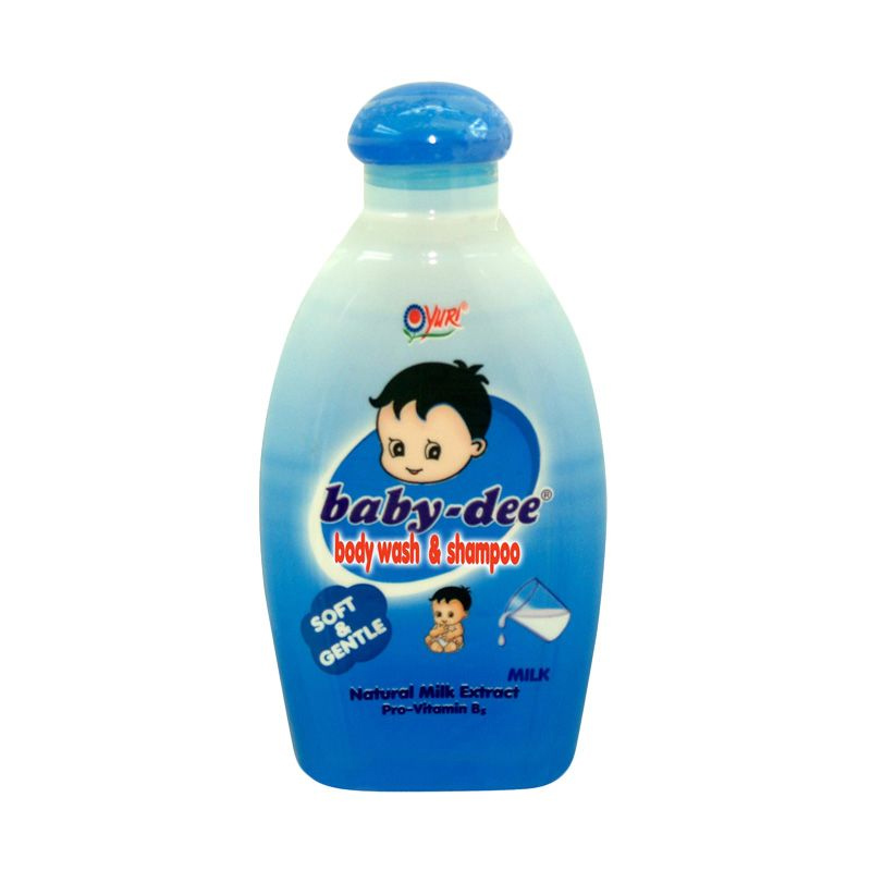 Baby Dee Body Wash & Shampoo Botol Milk 200Ml