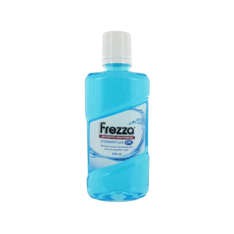 Frezza Mouthwash Antiseptic Spearmint Botol 240 Ml iStyle