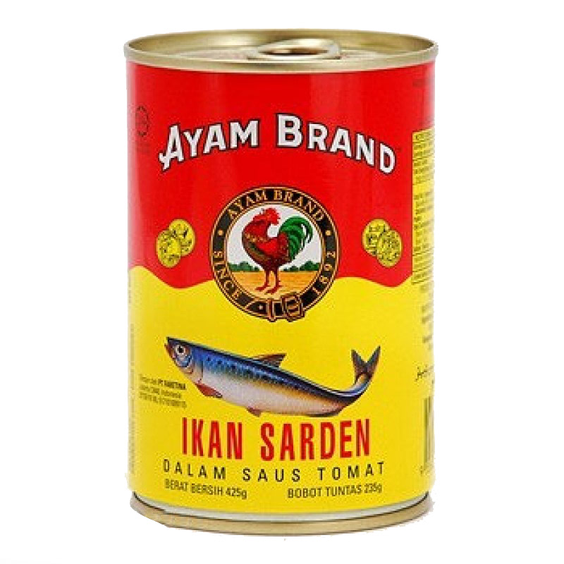Ayam Brand Sardines Bulat 425 Gram