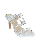 Andre Valentino Babe Heels Silver