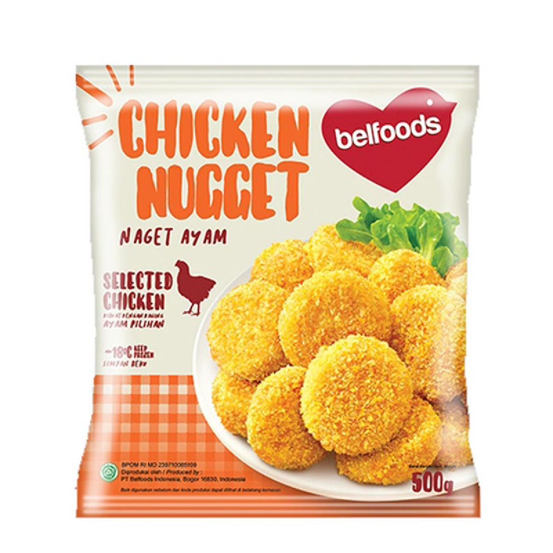 Belfoods Favorite Chicken Nugget 500 Gr
