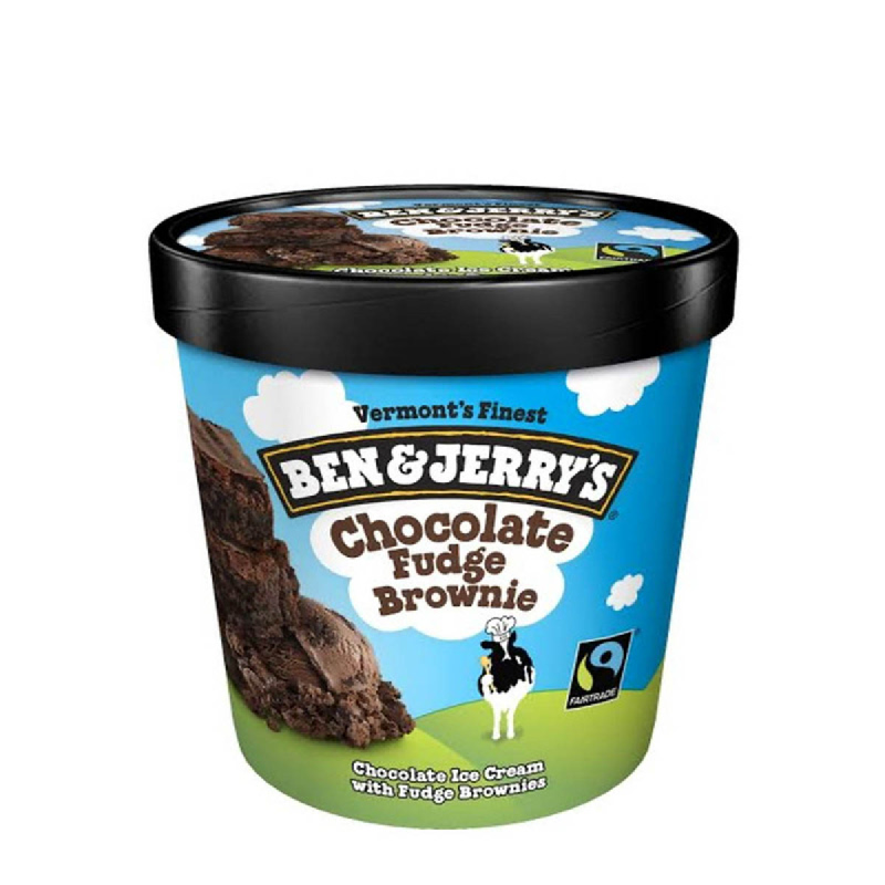 Ben & Jerry Chocolate Fudge Brownie 473Ml iStyle