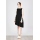 Milia Asymetris Dress Black