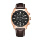 Alexandre Christie AC 6550 MCLRGBA Mens Watch Leather Strap Brown Rosegold