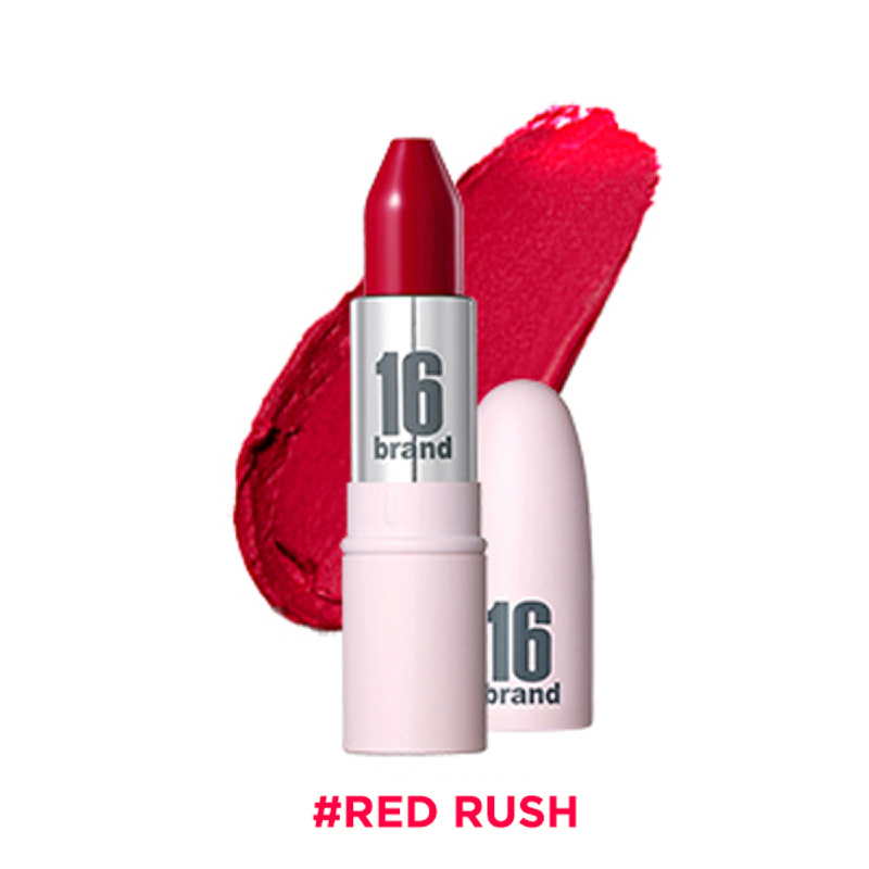 16brand RU Lipstick Matt - Red Rush