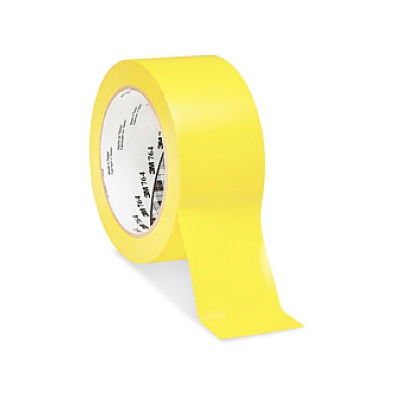 3M Vinyl Tape 764 Yellow, 2 in x 36 yd, tebal 0.125 mm