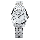 Alexandre Christie AC 8501 LD BSSSL Ladies Classic White Dial Stainless Steel