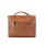 Urban State - Distressed Leather Compact Office Bag - Camel