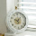 No-sound Luxury Cubic Wall Clock SIN-101 - White